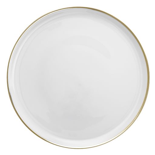 Round Cake / Pie Dish 13" - GOLD 12" 3/8