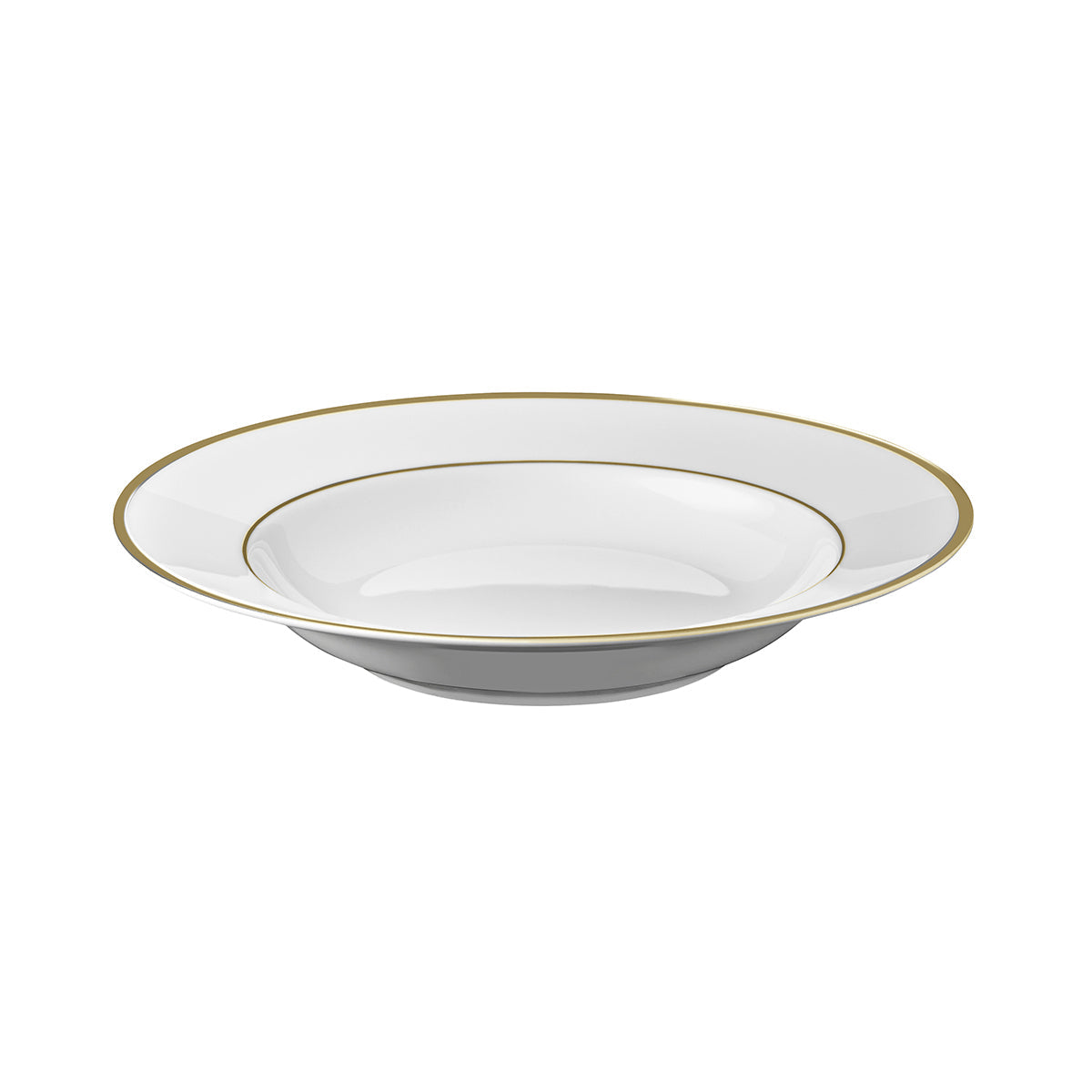 Round Soup Plate 9" - GOLD 8" 7/8