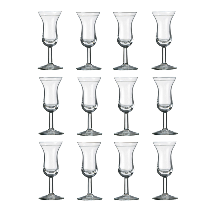 royal-leerdam-borrelglas-intermezzo-615617-5-cl-transparant-12-stuks_