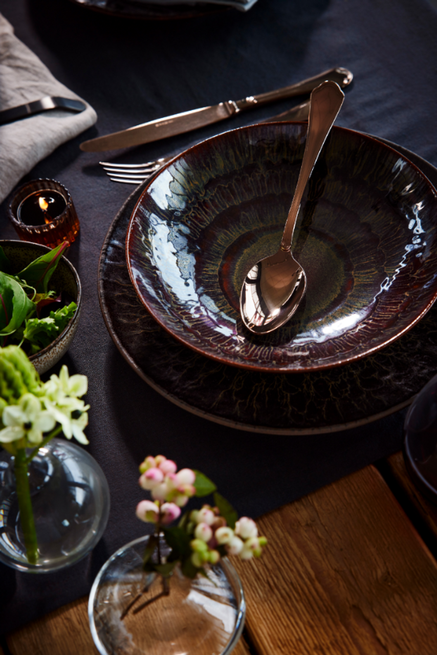 Palmer plate coupe Victory 21 cm Stoneware Brown