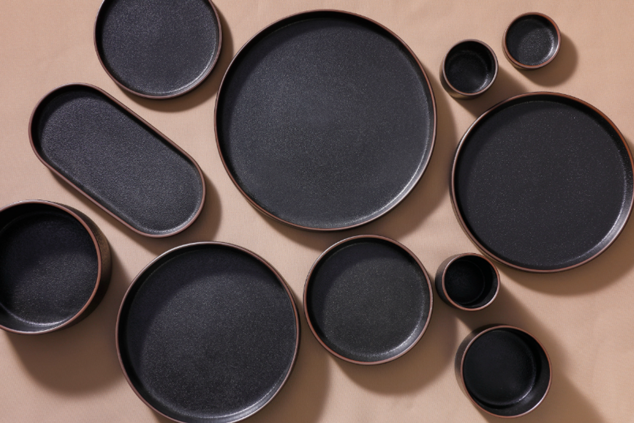 Maastricht Porselein Bowl Cafe Noir 15 cm Black