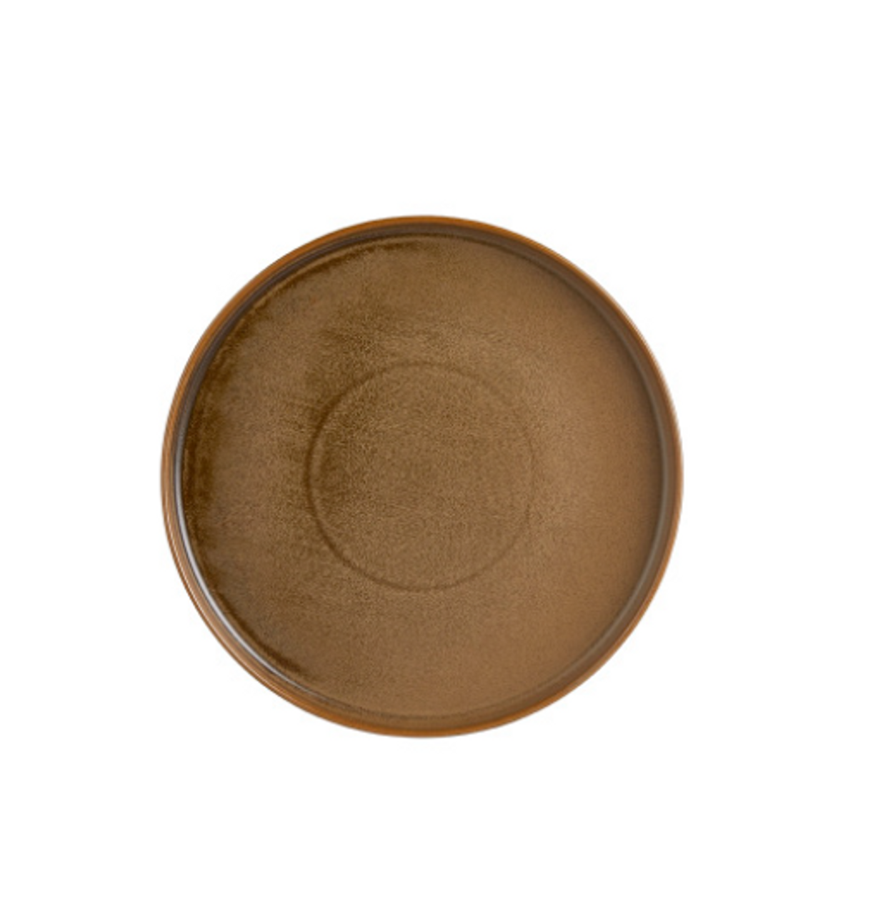 By Bone Bord Met Rand Kaldi 19 cm Porselein Bruin