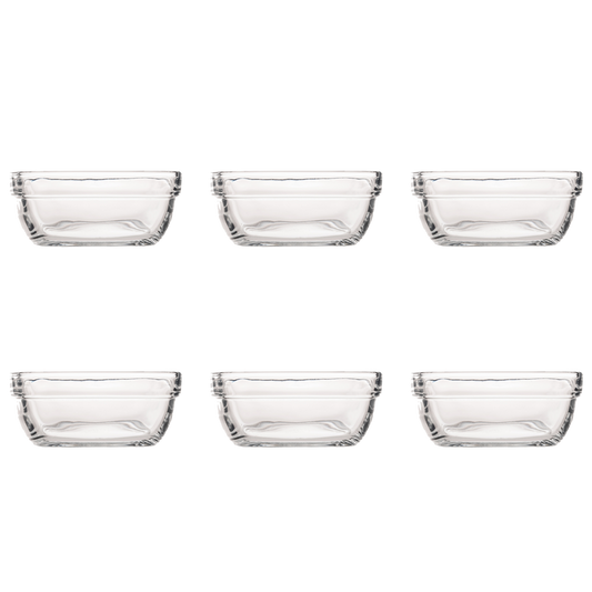 duralex-schaal-2160d-carre-11-x-11-cm-30-cl-transparant-hardglas-6-stuks_