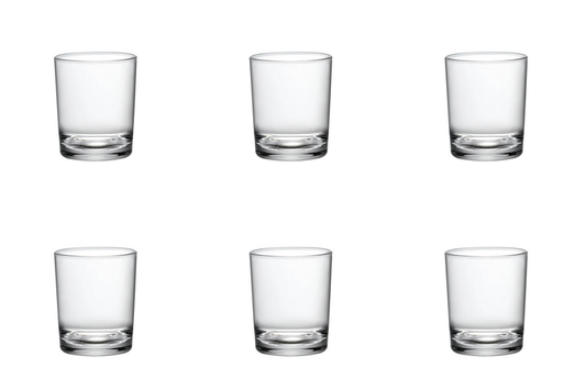 rocco-bormioli-borrelglas-caravelle-nr-10-5-cl-transparant-6-stuks_