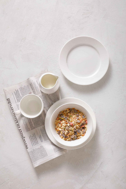 Palmer Schaal Royal Ivory 15 x 15 cm 92 cl Porselein Offwhite