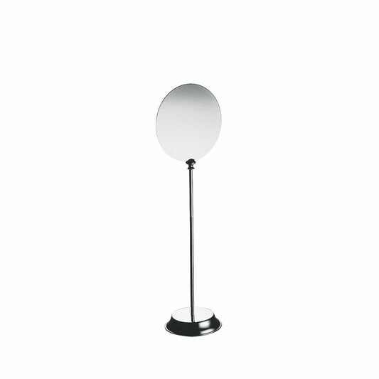 Table Number Stand;  H: 11-7/8", D: 5-1/8"