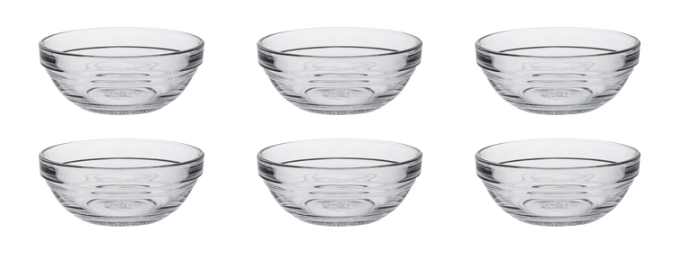 duralex-schaal-2640c-lys-9-cm-12-5-cl-transparant-hardglas-6-stuks_