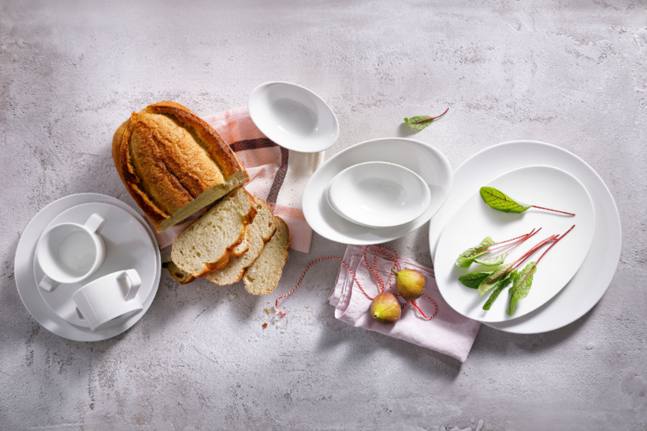 Palmer Schaal White Delight 16 x 10.5 cm 20 cl Porselein Wit