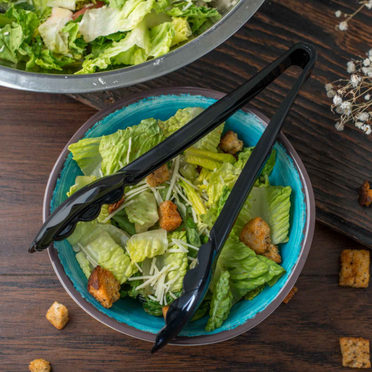 Carlisle Serveertang Carly 23 cm Acetal Zwart