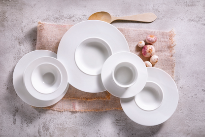 Palmer Pasta Plate White Delight 24 cm Porcelain White