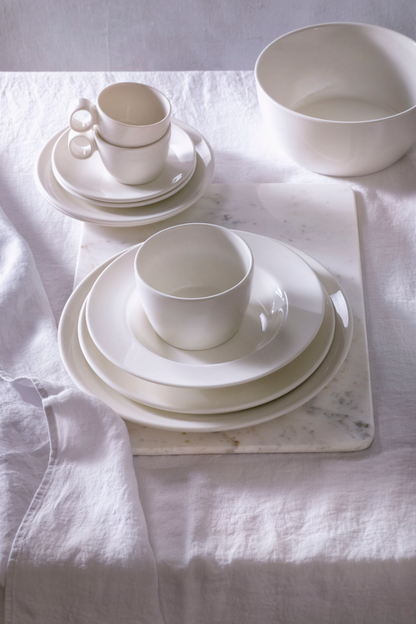 Maastricht Porselein Bowl Lux 058 21 cm 2 liters Offwhite