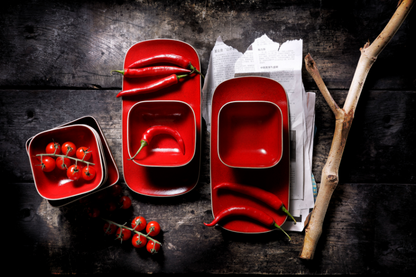 Palmer Schaal Lava 12 x 12 cm 30 cl Stoneware Bruin