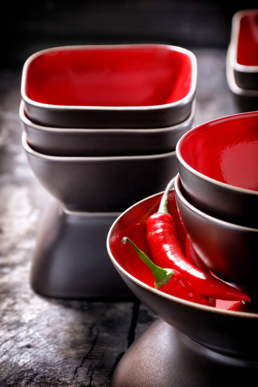 Palmer Schaal Lava 10 cm 30 cl Stoneware Bruin