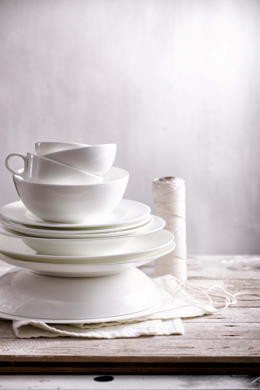 Maastricht Porselein Schaal Blanc De Blancs 11.5 cm 22 cl Offwhite