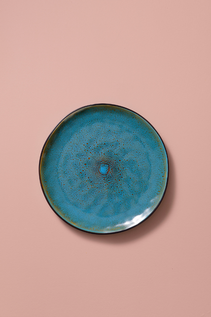 Palmer plate Lotus 27.5 cm Stoneware Turquoise