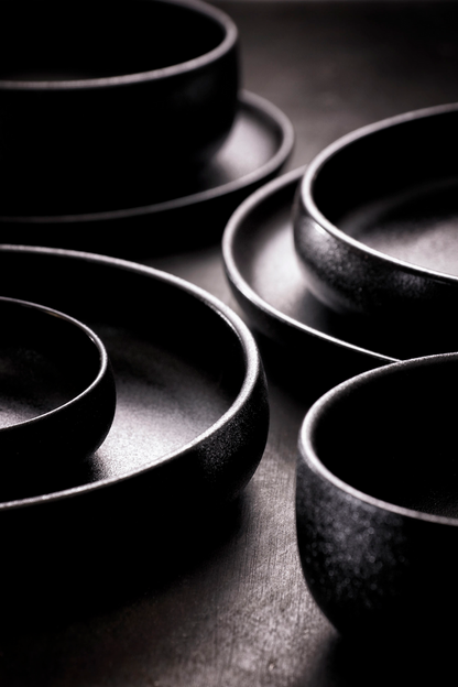 Maastricht Porselein Bowl Universe 15.5 cm Black