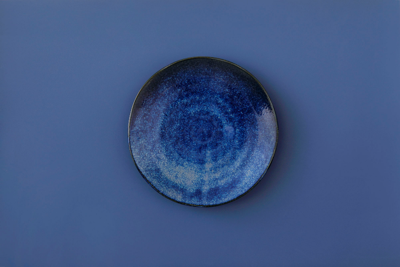 Palmer Bord Kiryu 25.5 cm Porselein Blauw