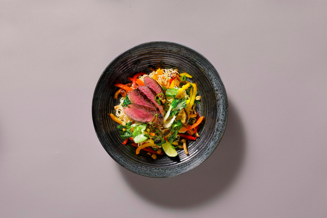 Palmer Bord diep coupe Metallic 26 cm Stoneware Zilver