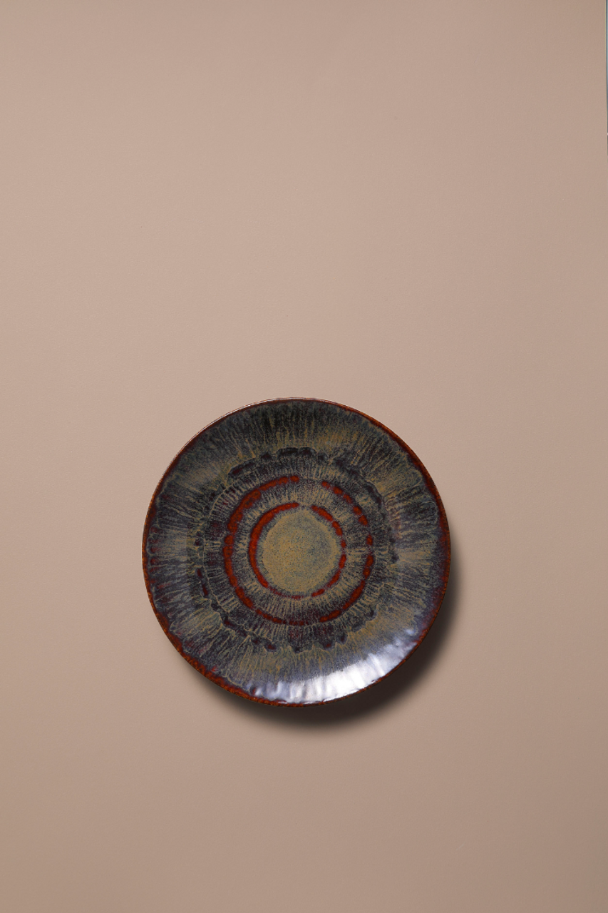 Palmer plate coupe Victory 21 cm Stoneware Brown