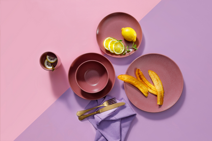 Mammoet Bord diep Spirit 21.5 cm Stoneware Rood