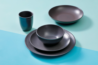 Mammoet Schaal Spirit 15 cm Stoneware Grijs