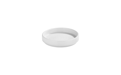 By Bone plate deep Helix White 11 cm Porcelain White