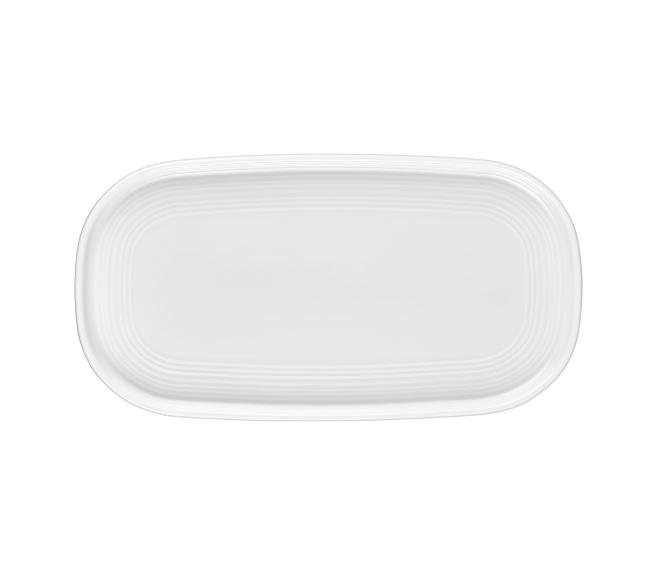 By Bone Bord Helix White 30 x 16 cm Porselein Wit