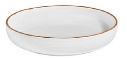 by-bone-bord-diep-helix-gleam-19-cm-creme-bruin-porselein_