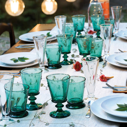 La Rochere Bee Wine Glass Emerald SKU: '611003