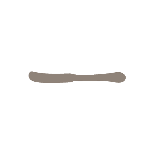 Butter Knife | Solid Handle | Mirror Finish: C5066 
