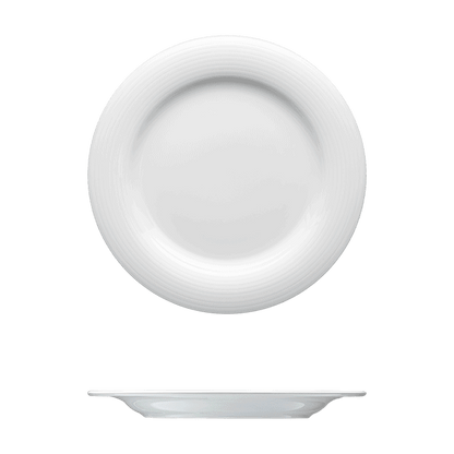 Round Plate | Catalog Number: 010 0031 | Dimensions: 8 1/2 in (22 cm)