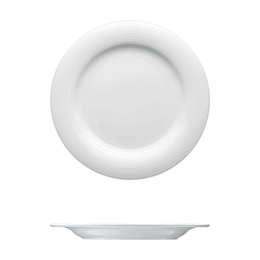 Round Plate | Catalog Number: 010 0040 | Dimensions: 7 in (18 cm)