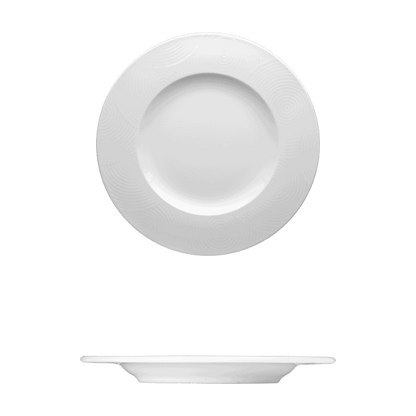 Round Plate | Catalog Number: 046 0020 | Dimensions: 9 1/2 in (24 cm)