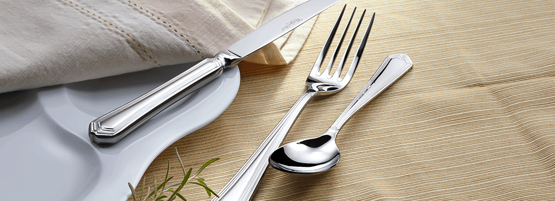 Corby Hall Chester Butter Knife | Solid Handle | Mirror Finish: 6166