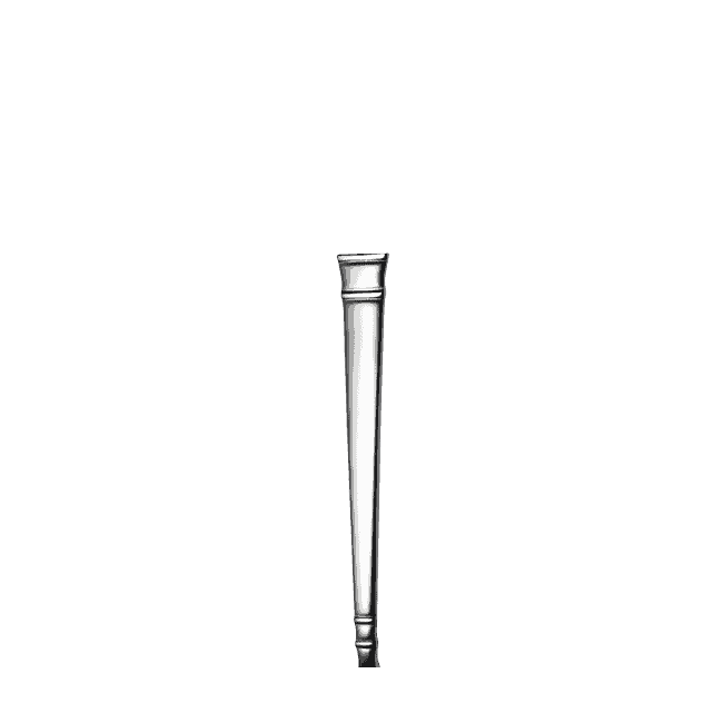 Corby Hall Tudor Steak Knife | Solid Handle | Mirror Finish: 3861